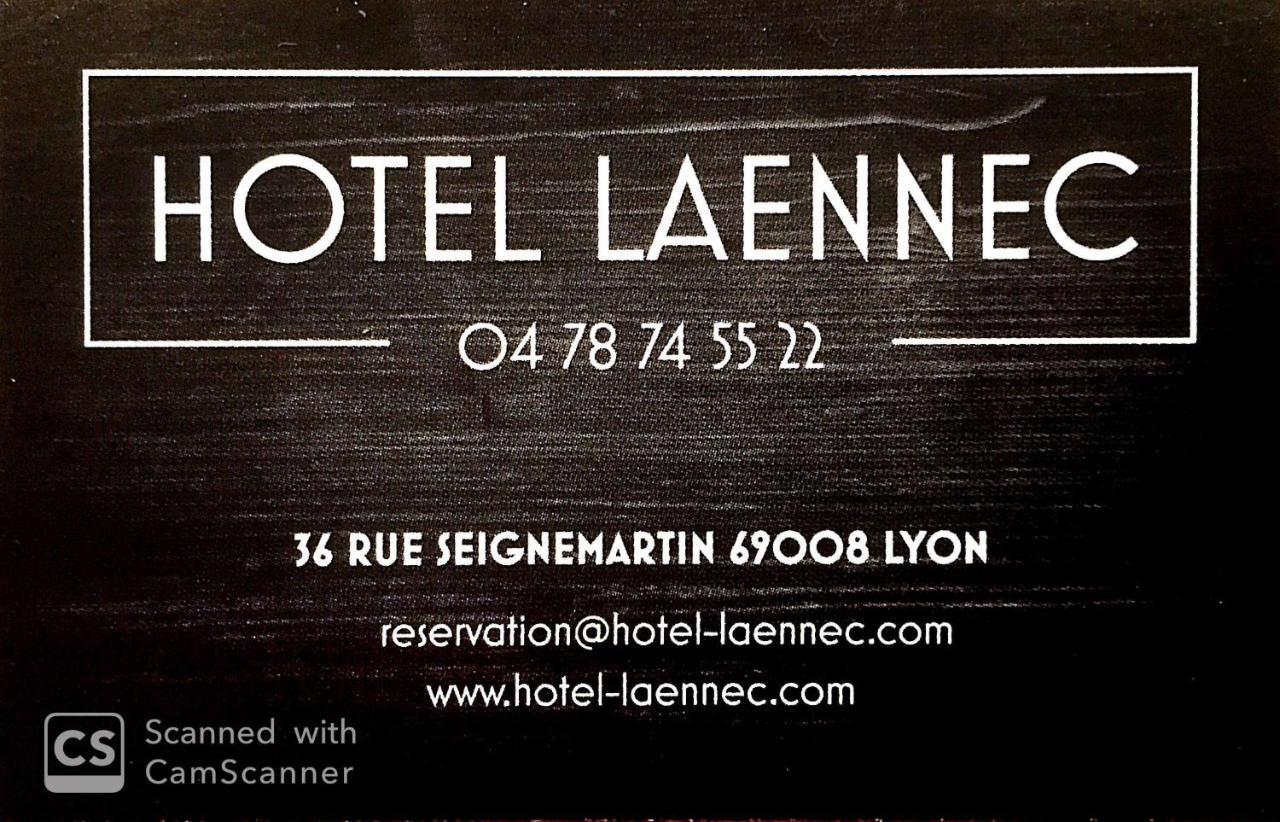 Laennec Hotel Lyon Bagian luar foto